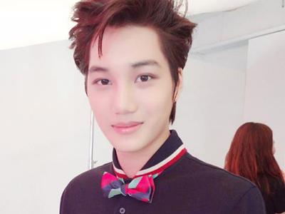 Wah, Kai EXO-K Kenakan Baju 'Damn! I Love Indonesia'